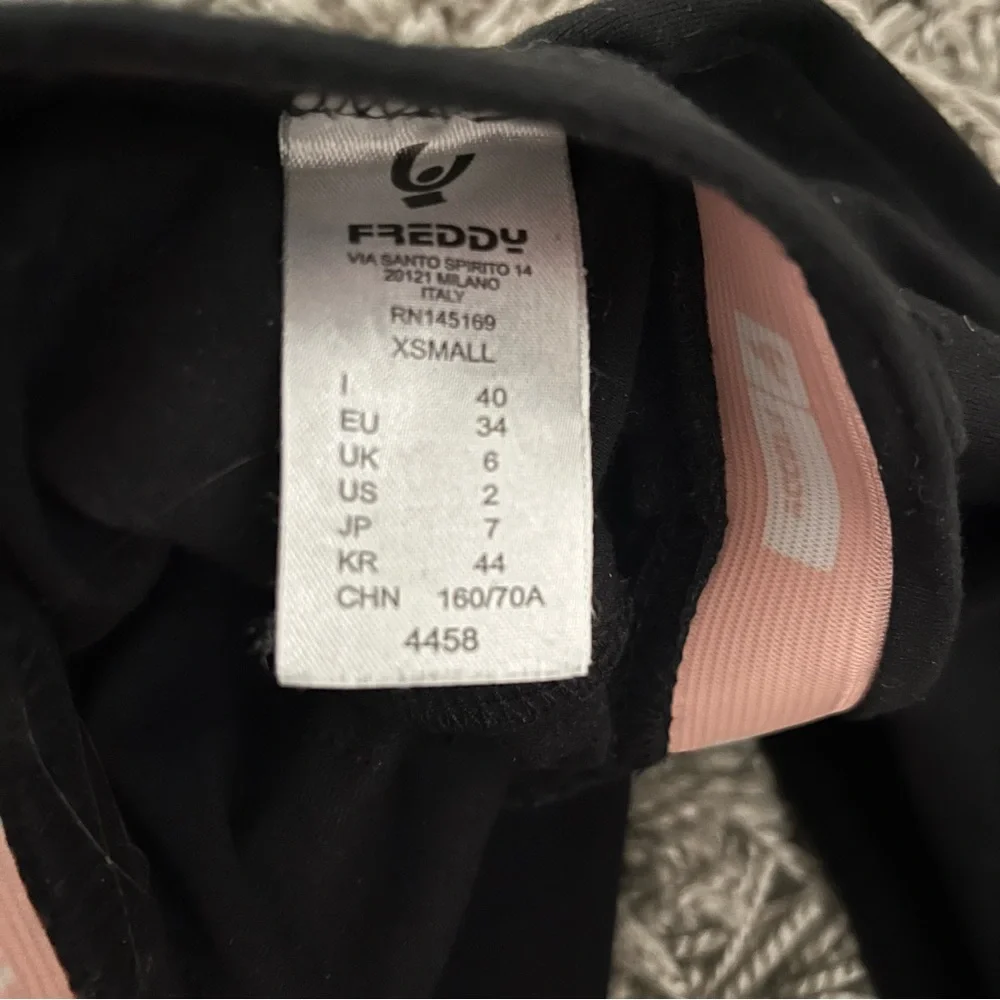 Freddy WR.UP Black Cotton Pants, XS - Picture 9 of 9